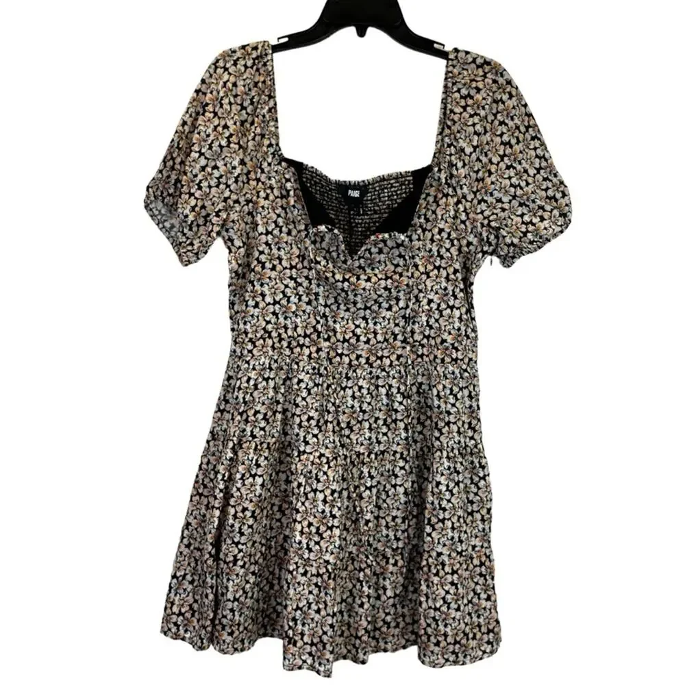 Paige Azul floral mini dress - medium